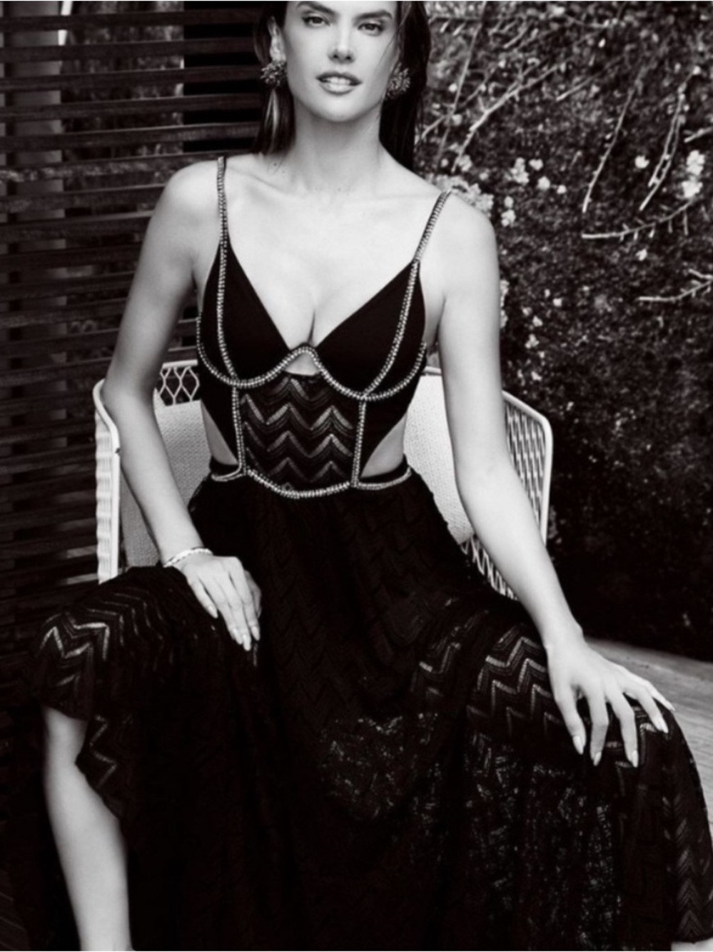 PatBO × Alessandra Ambrosio Hand
Beaded Bustier Maxi Dress in Black NWT - Picture 2 of 8
